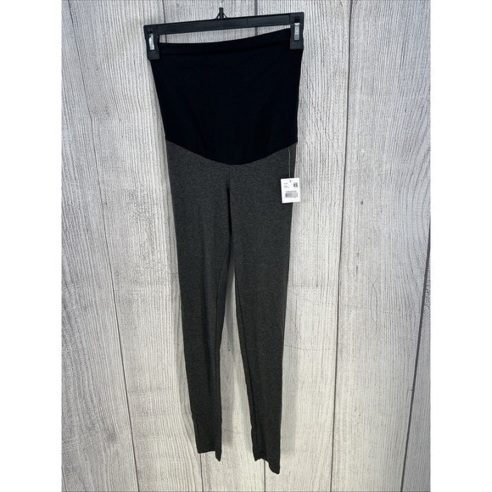 A Pea in the Pod Maternity Leggings XS Gray LUXEssentials Secret Fit Belly Soft